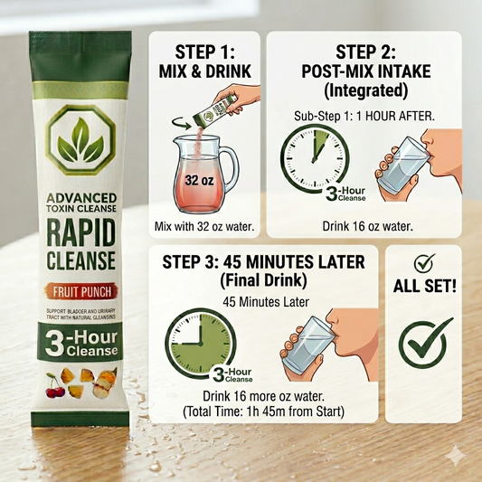 Rapid Cleanse - The Most Advanced, Efficient, and Logical Detox Drink to Date
