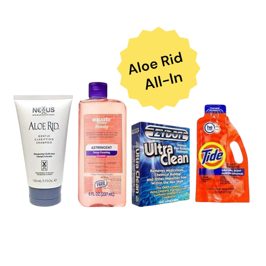 ( Limited Availability ) Nexxus Aloe Rid - Complete Hair Detox Bundle - 4 Piece All-In-One Kit