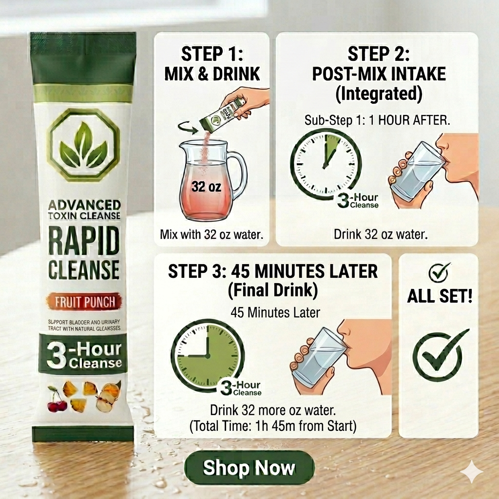 Rapid Cleanse 3-Pack - The Logical Detox Drink