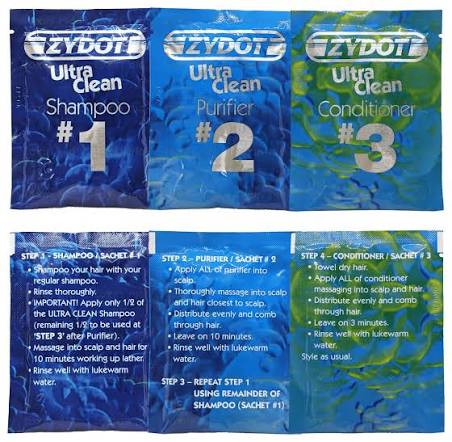 Zydot Ultra Clean Shampoo (3-Pack)