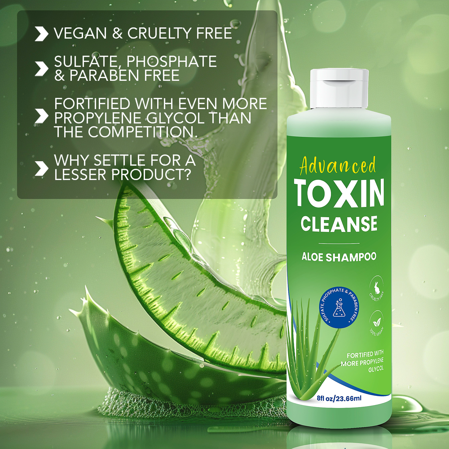 Full Coverage Detox Bundle: Shampoo + 2x Zydot
